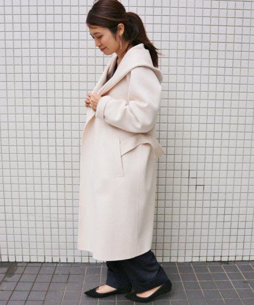 美品　IENA イエナ コート ホワイト