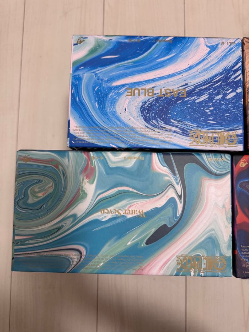 大*吉様 ONE PIECE Box 1~70巻 マーブル柄