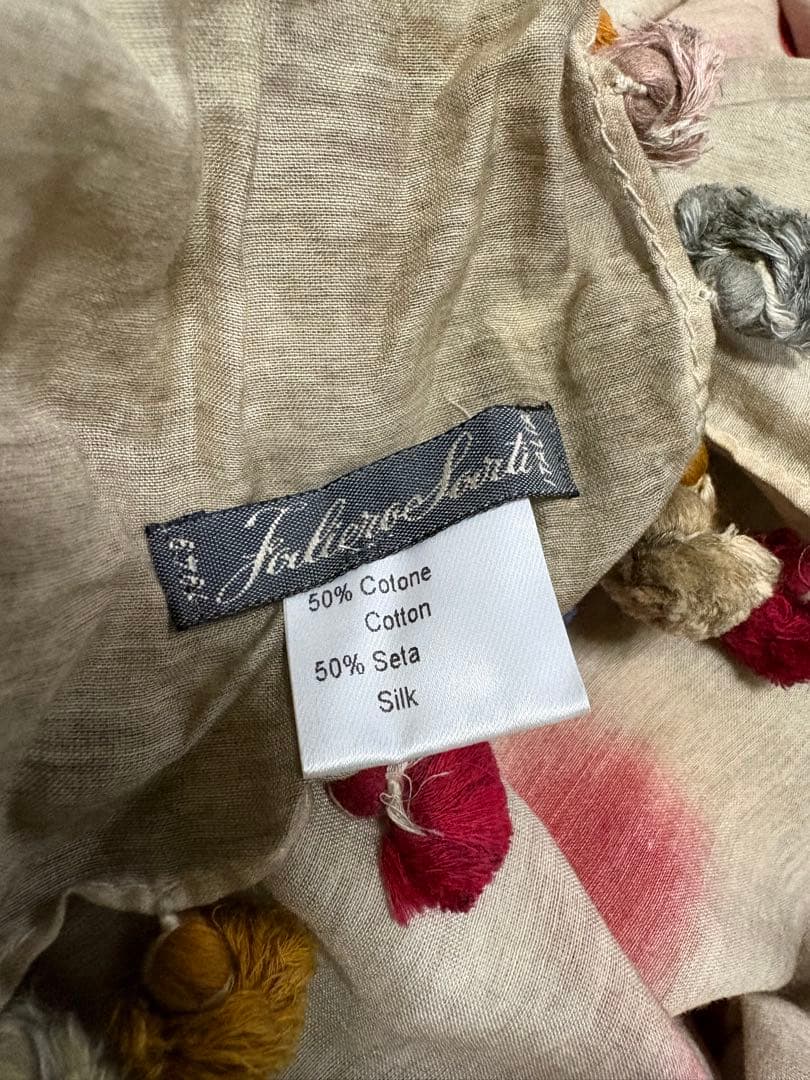 Faliero Sarti タイダイ柄ストール