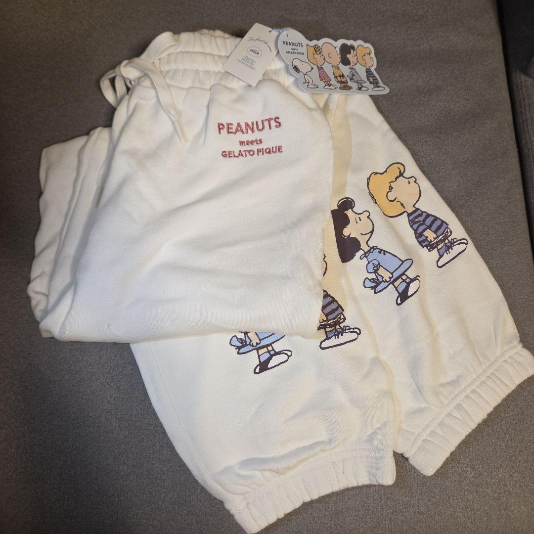 PEANUTS gelato pique HOMME ADIEU裏毛ロングパンツ
