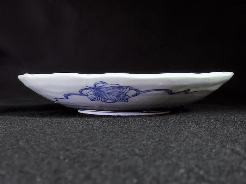 伊万里　印判　浦島太郎の図　８寸皿　２枚　C993AS-BKz