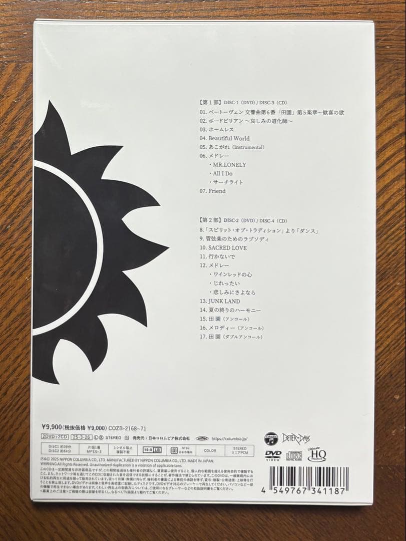 玉置浩二 Legendary 2014 Pastorale 万博2DVD+2CD