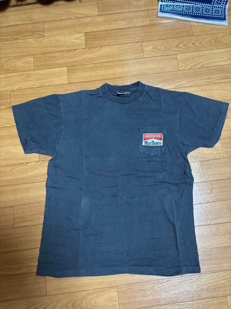 山田蓮さん着用　マルボロスネークパスTシャツ　ブラック