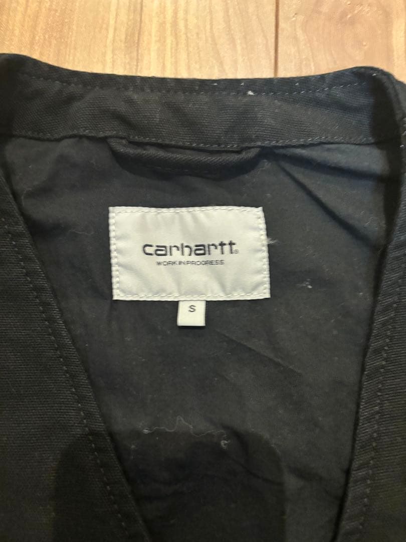 美品 Carhartt ブラック ベスト 値下げ交渉⭕️