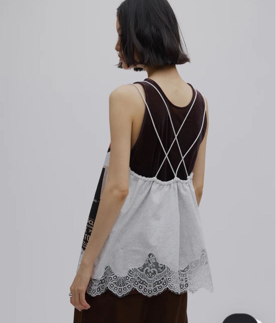 トップス AMERI Sex Pistols LINGERIE CAMISOLE