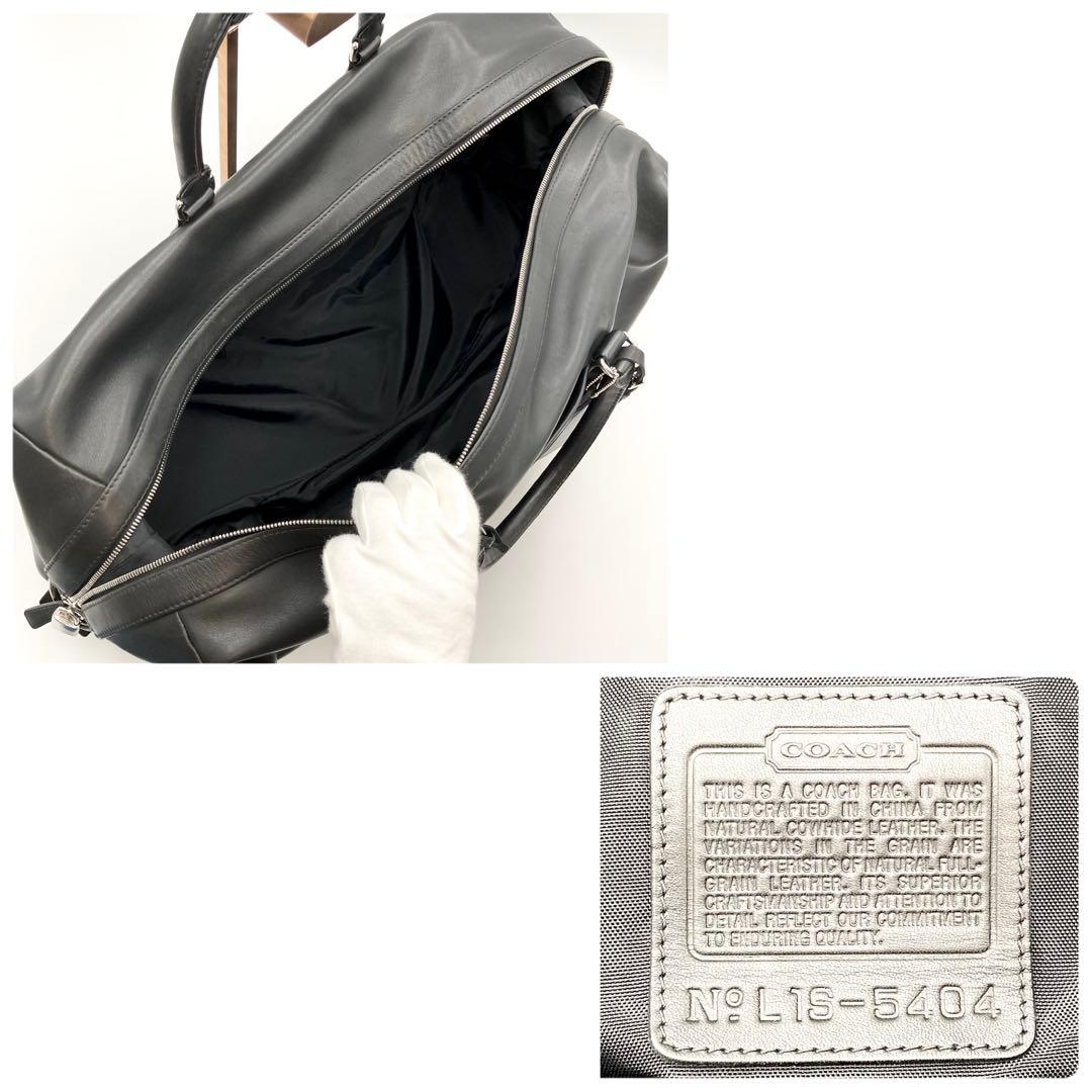ららら✨ COACH ボストンバッグ 旅行カバン レザー 2way 大容量