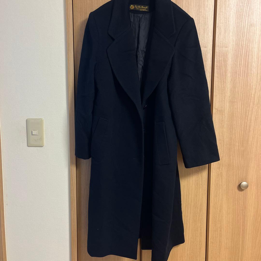 Loro Piana ロロピアーナ カシミヤ100% チェスターコート　濃紺