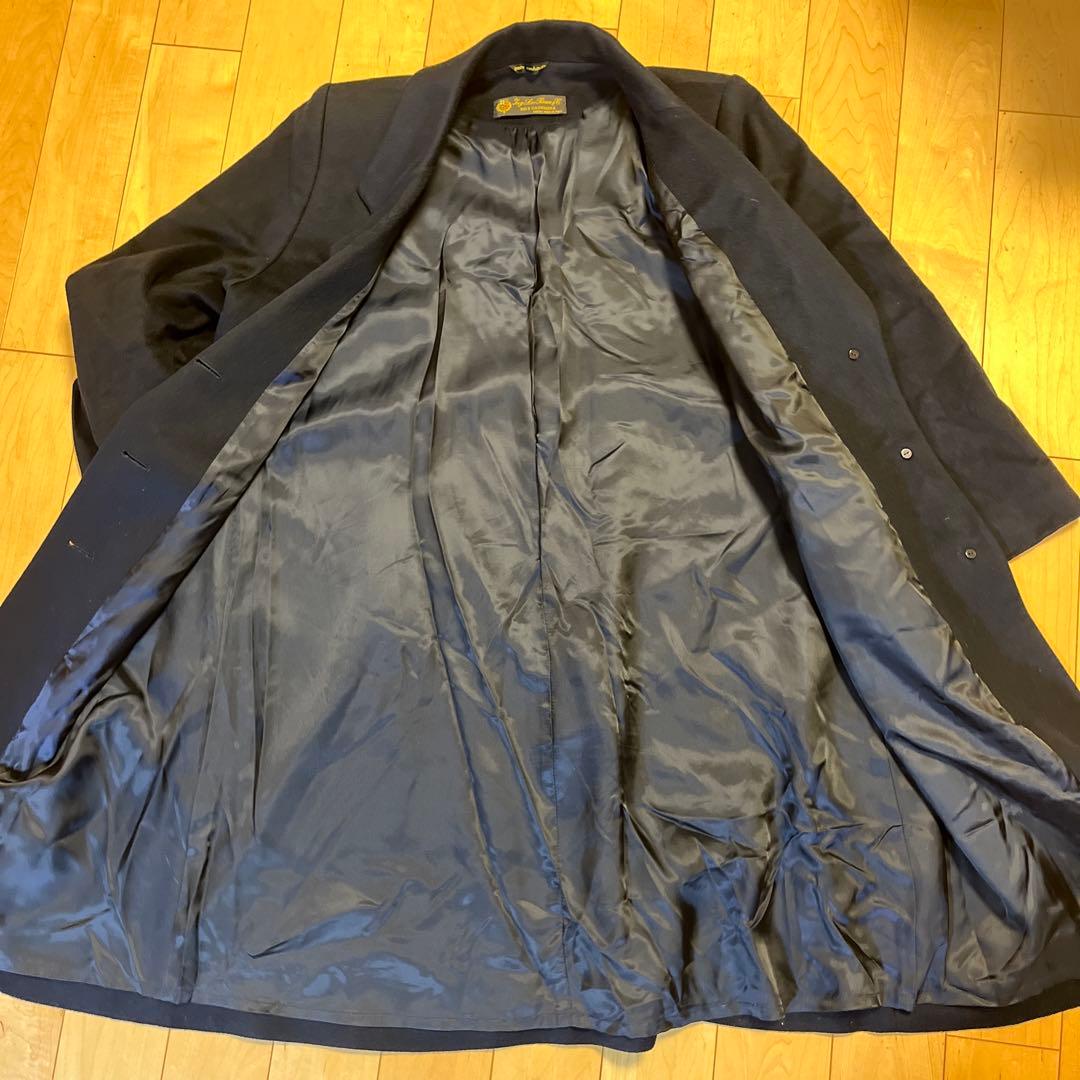 Loro Piana ロロピアーナ カシミヤ100% チェスターコート　濃紺