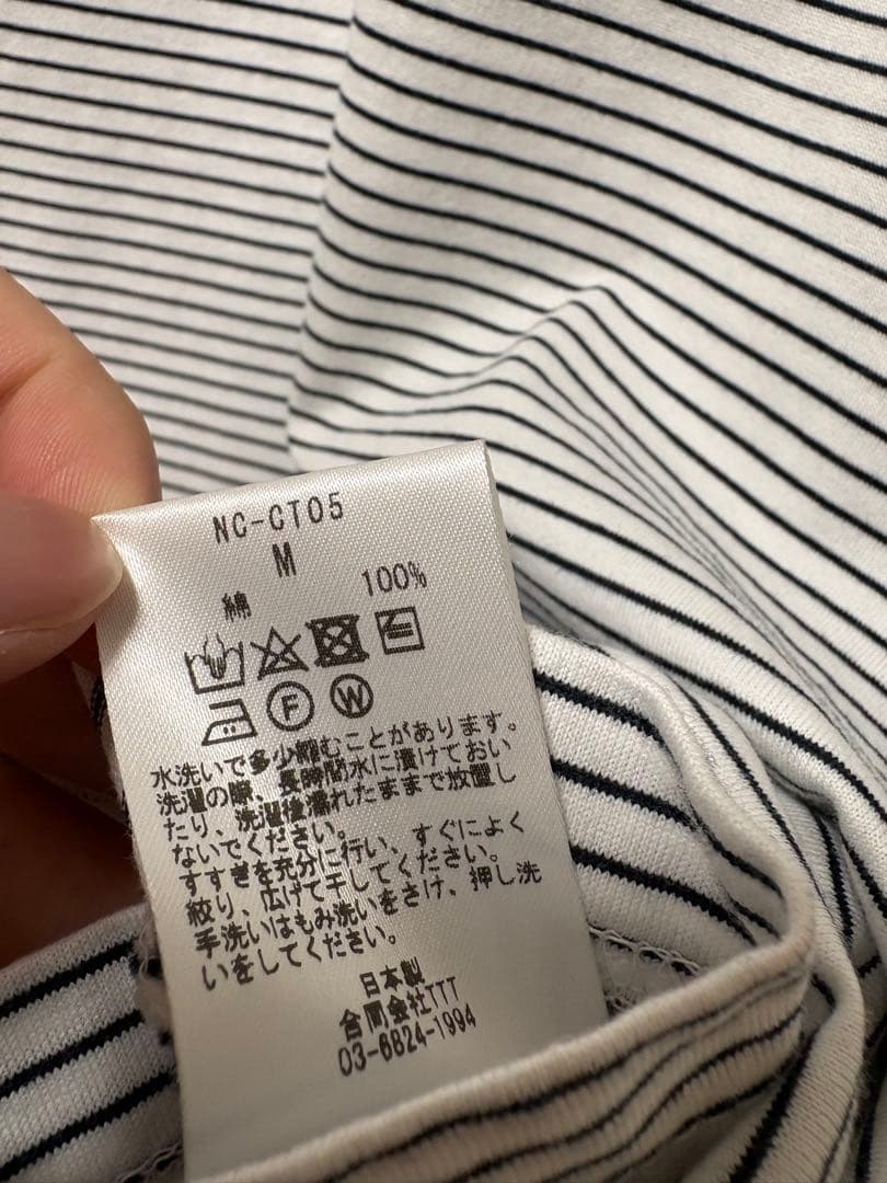 n!ceshop ttt msw n!ce tee ボーダー sizeM