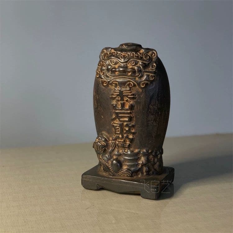 石像彫刻 応接間 執務室 茶室 書斎 室外亭院 辟邪 開運 装飾品 工芸品 置物