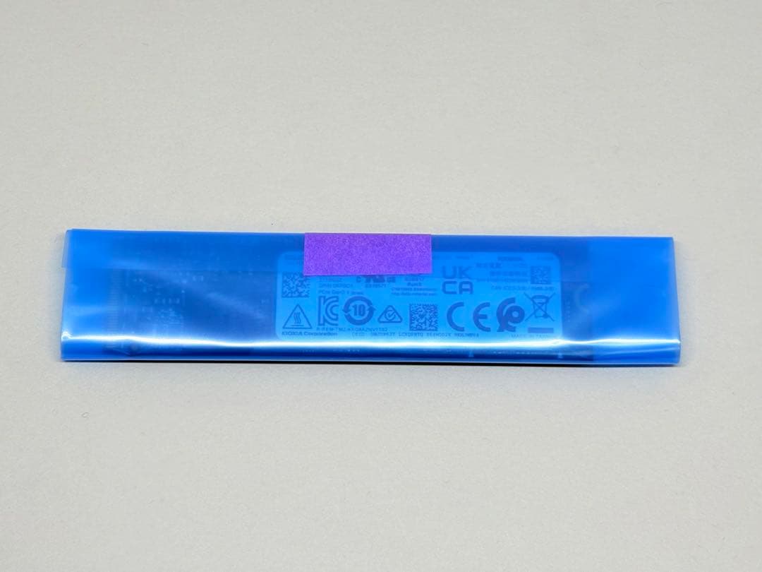 内蔵型SSD KIOXIA KXG60ZNV512G NMVe SSD 512GB 2280