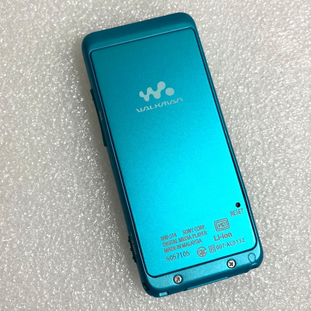 【美品　バッテリー良好】　ソニー ウォークマン　NW-S14 8GB あお
