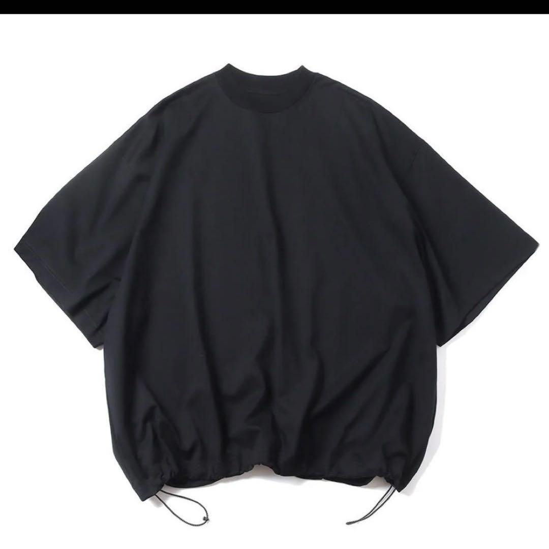 is-ness BALLOON T SHIRT ブラック L