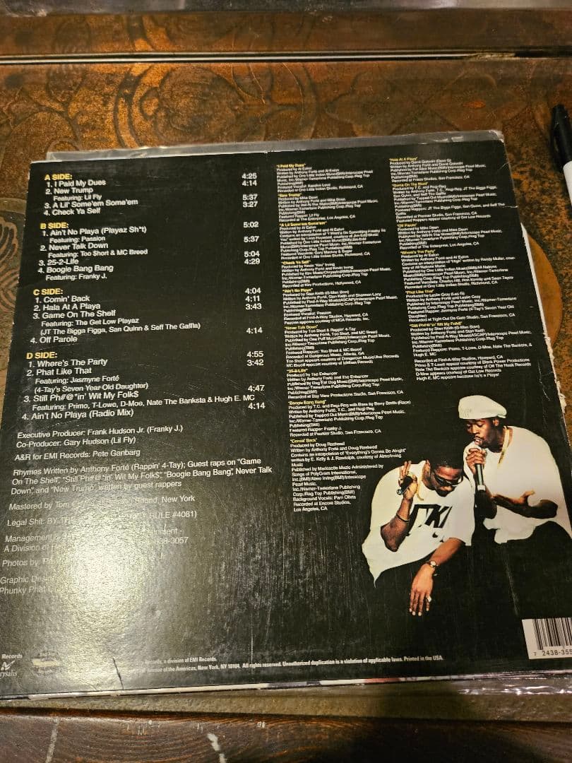 洋楽 Rappin' 4-Tay Off Parole