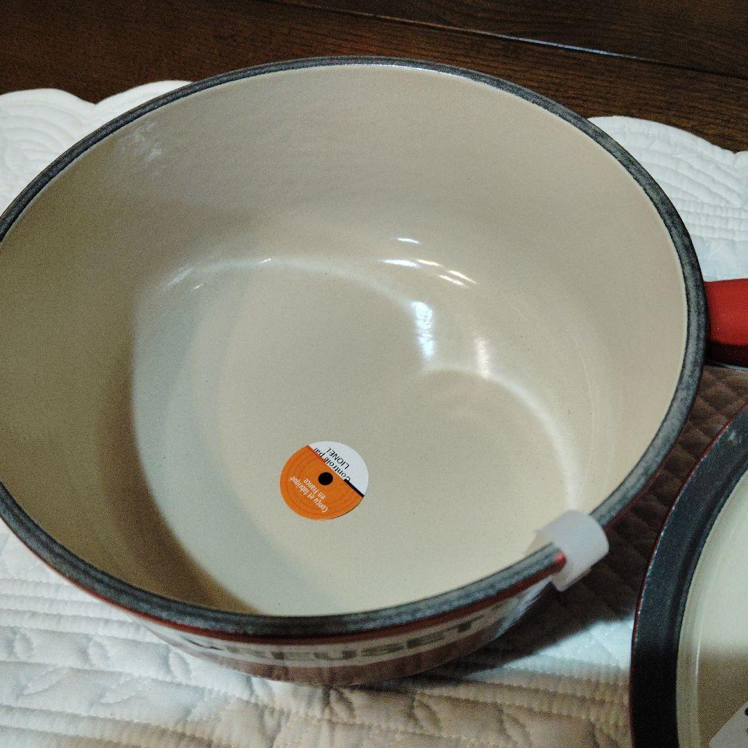 LE CREUSET 片手鍋 18cm レッド