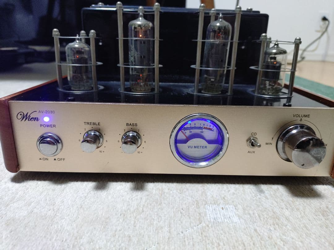 真空管プリメインアンプ Wien ウィーン AV-2030　ジャンク？