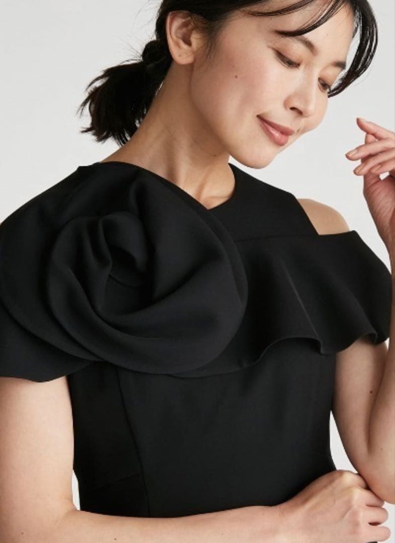 CELFORD 桂由美 ローズドレス ブラック36 完売yumi katsura
