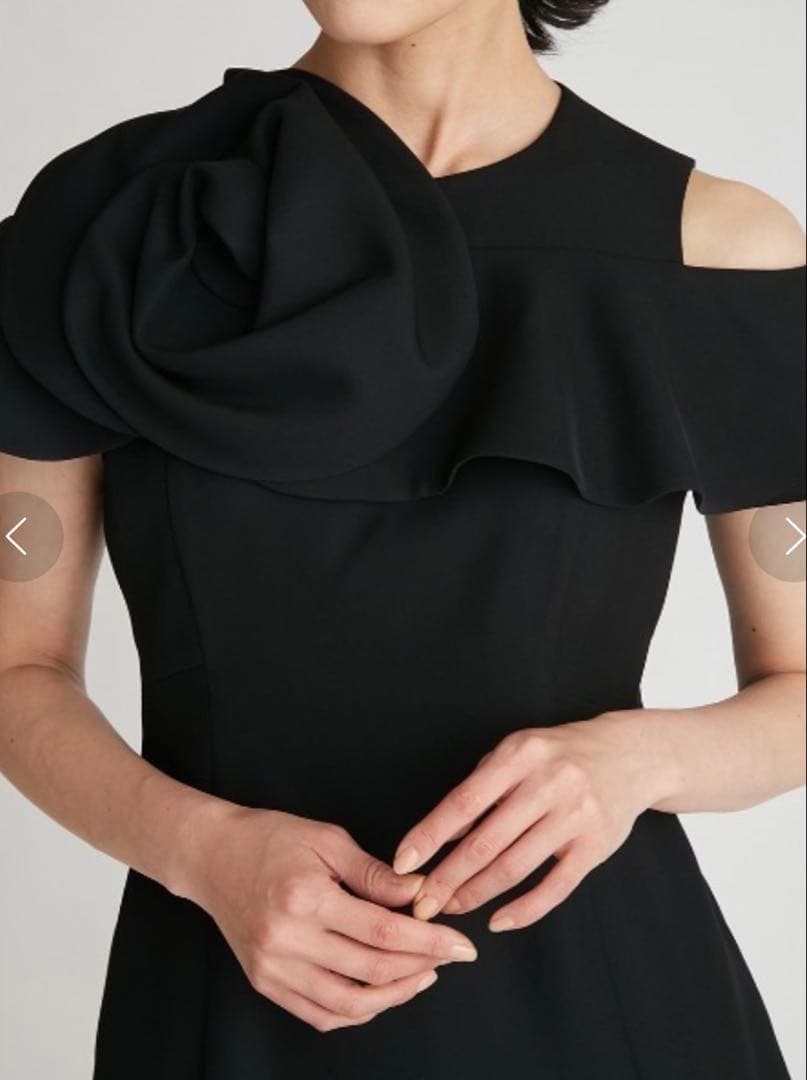 CELFORD 桂由美 ローズドレス ブラック36 完売yumi katsura