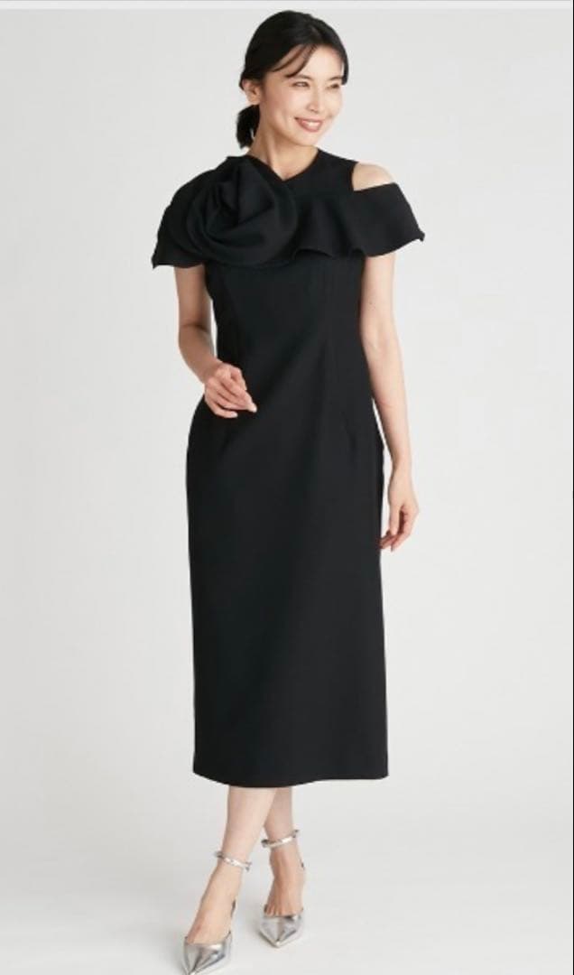 CELFORD 桂由美 ローズドレス ブラック36 完売yumi katsura