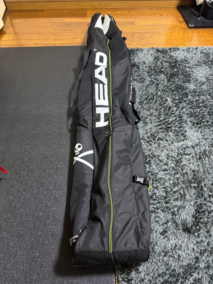 HEAD WORLD CUP REBELS 2セット収納スキーバッグ【美品】