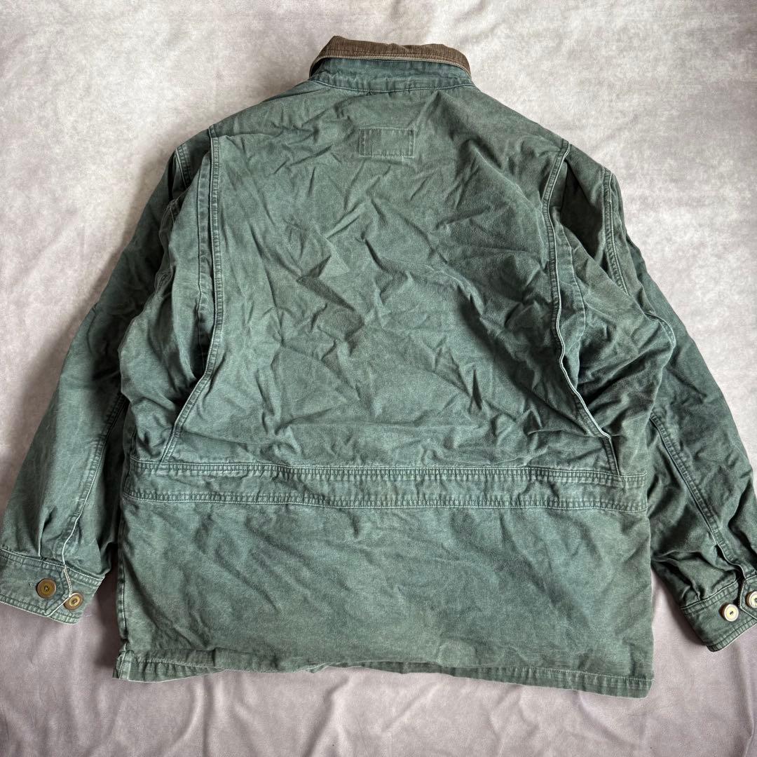80s エディーバウアー ハンティングジャケット ライナー付き XL グリーン