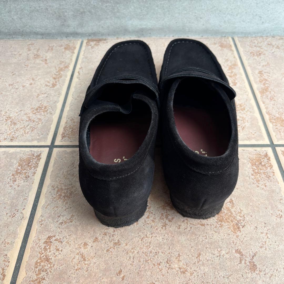 CLARKS ORIGINALS ブラック モカシン 27.5㎝