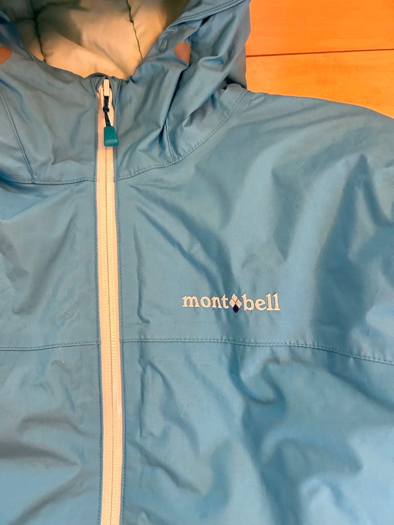 mont-bell パウダーステップジャケット　Kid's 150 スノーボード