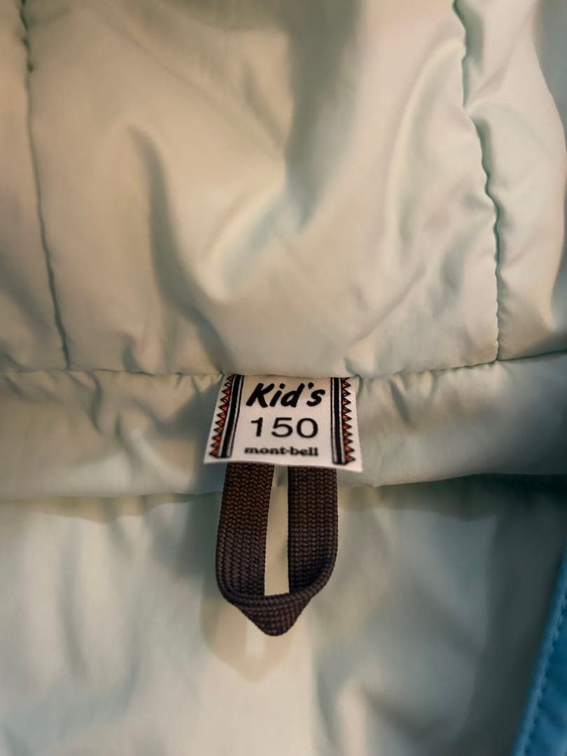 mont-bell パウダーステップジャケット　Kid's 150 スノーボード