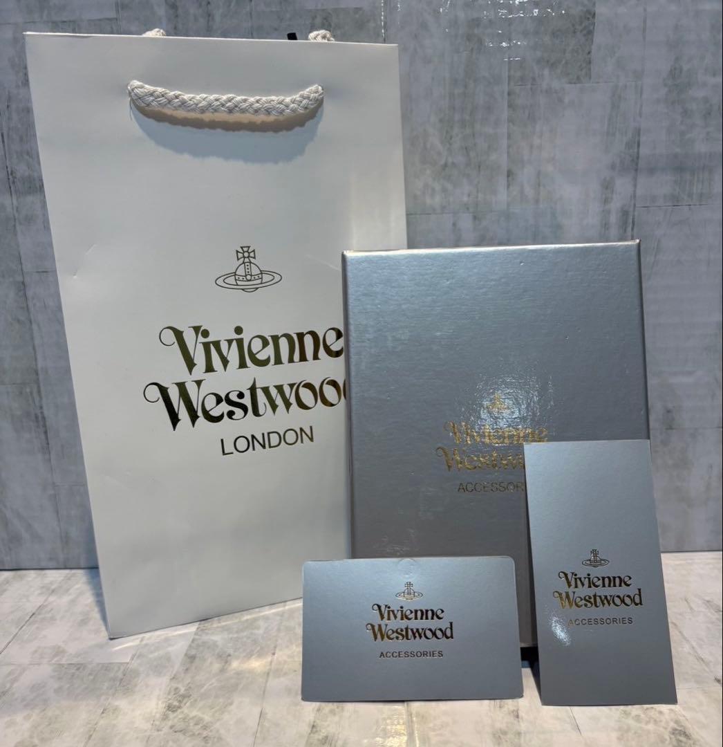 Vivienne Westwood 3つ折り財布 / クロコ型押しピンク