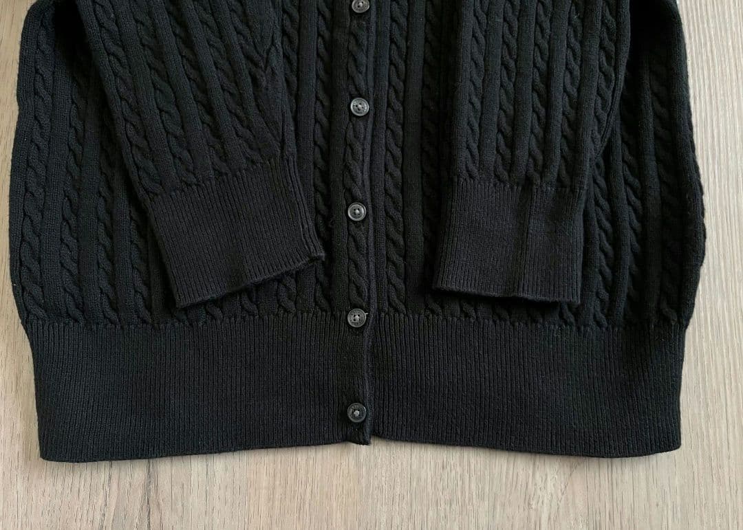 【週末価格】polo ralph lauren カーディガン　黒　長袖