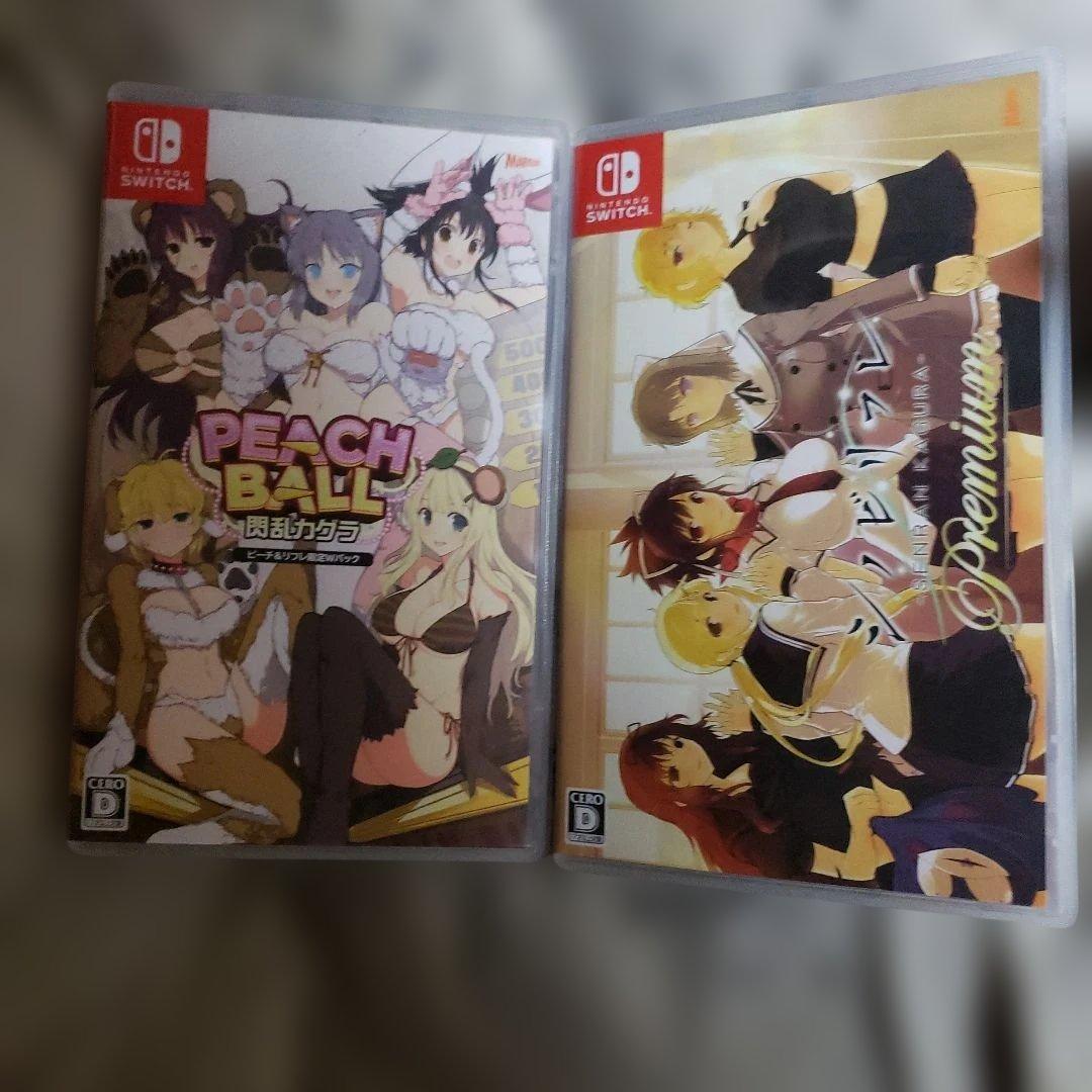 ニンテンドースイッチソフト　閃乱カグラピーチ&リフレ限定Wパック