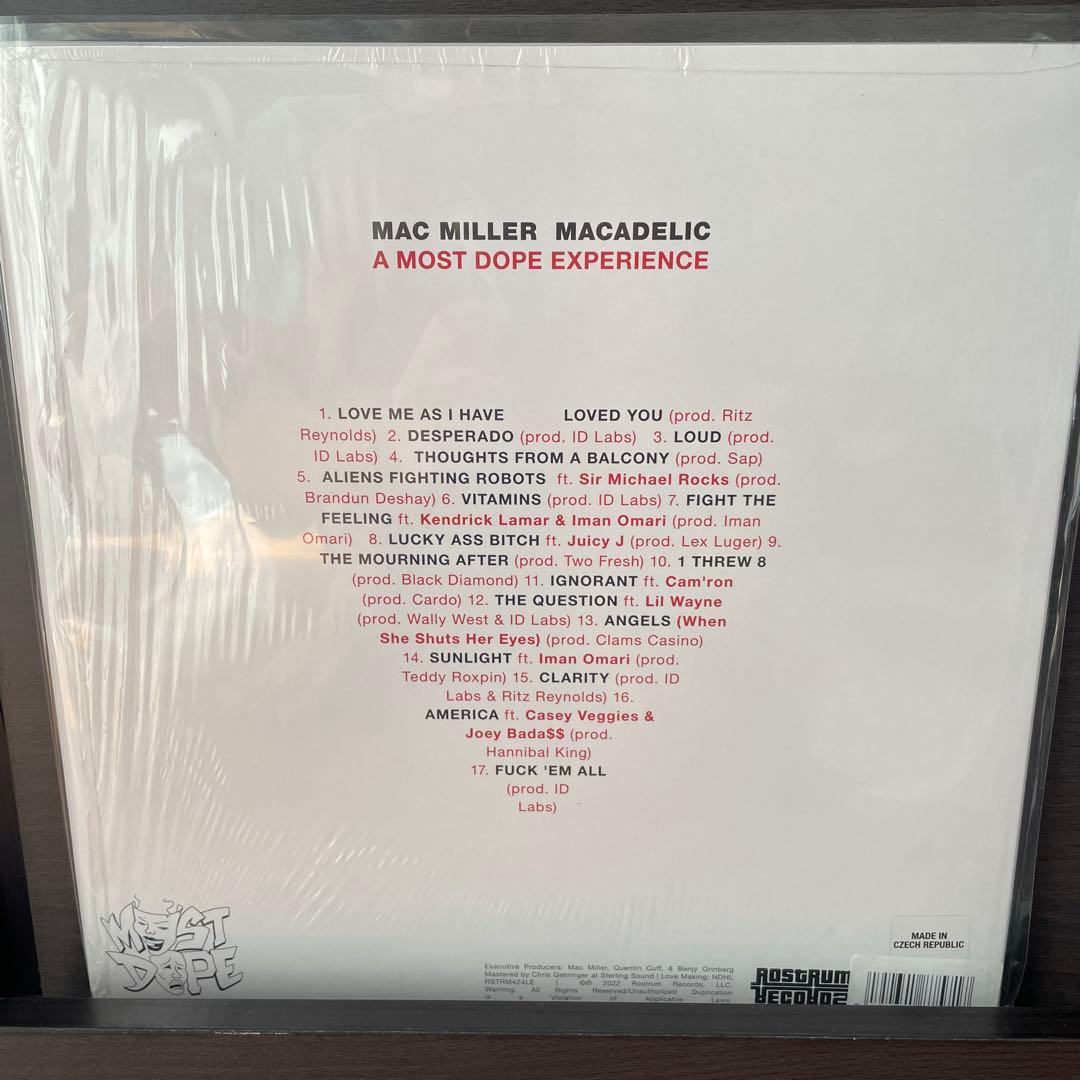 洋楽 Mac Miller Macadelic Vinyl