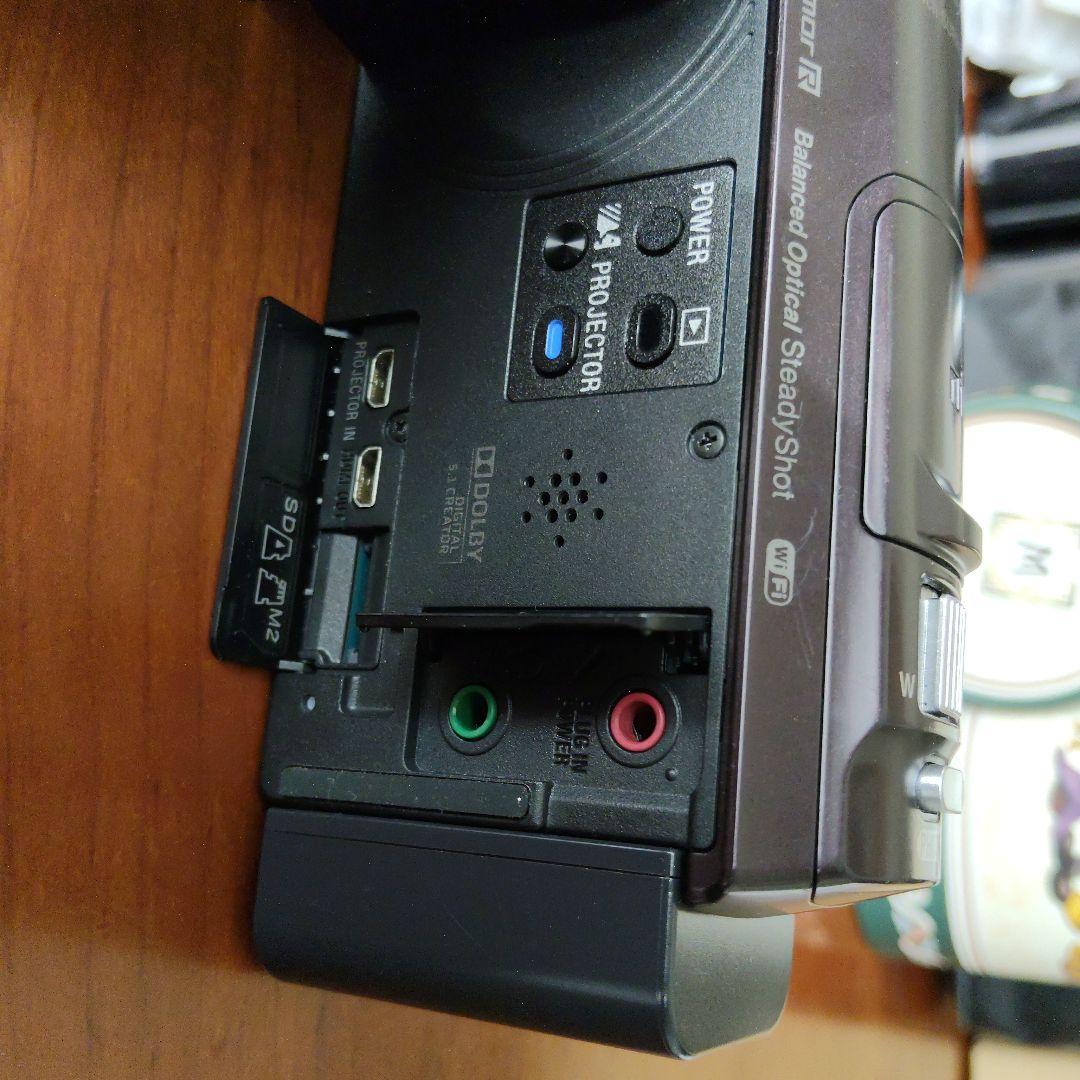 SONY ビデオカメラ 60倍ズーム　空間手ブレ補正　バッテリー2個付