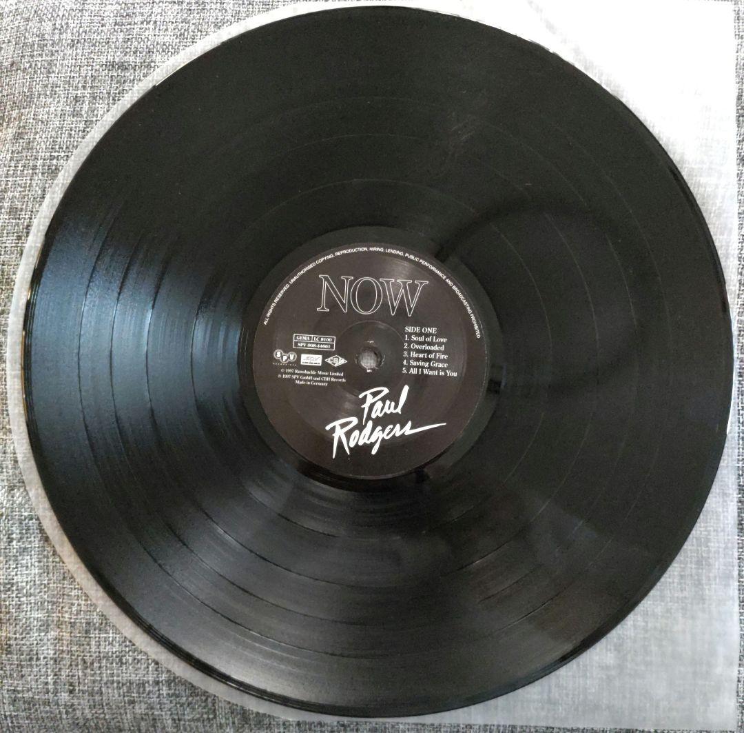 ☕Paul Rodgers ボールロジャース NOW レコード