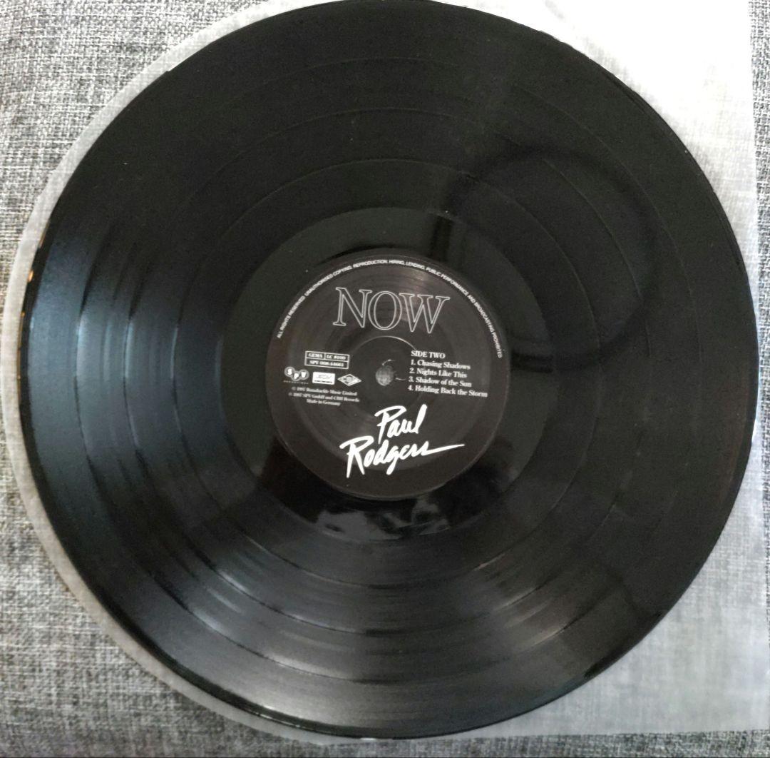 ☕Paul Rodgers ボールロジャース NOW レコード