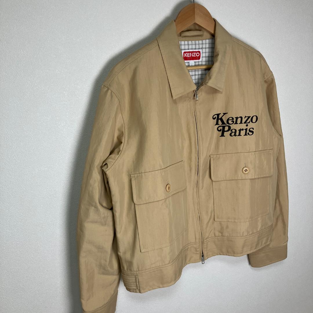 【美品！！】KENZO×VERDY◆クロップドジャケットベージュ サイズL