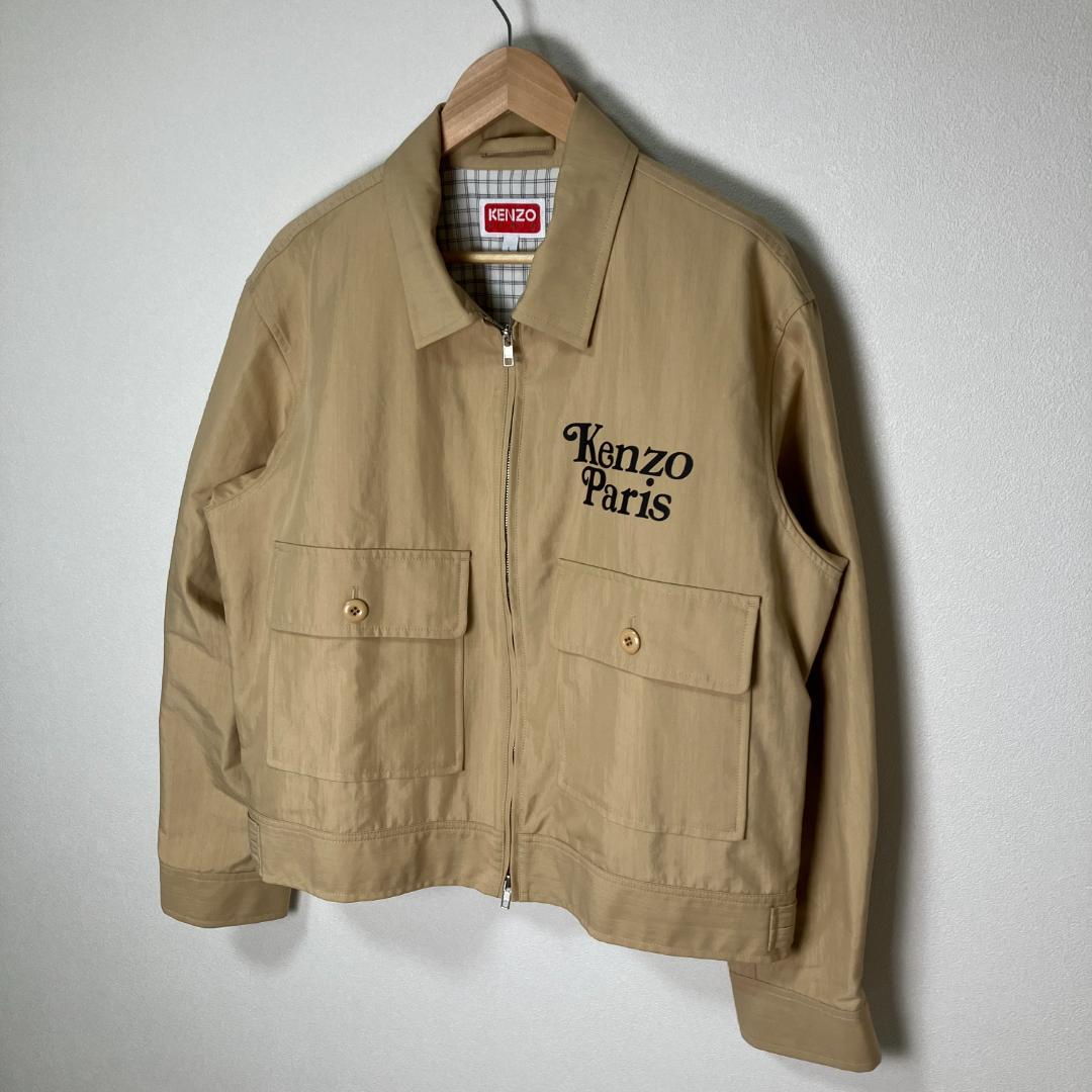 【美品！！】KENZO×VERDY◆クロップドジャケットベージュ サイズL