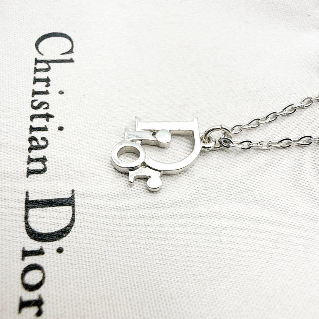 3046-2 極美品✨　Dior　ネックレス　CD ロゴ