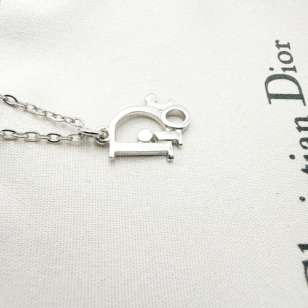 3046-2 極美品✨　Dior　ネックレス　CD ロゴ