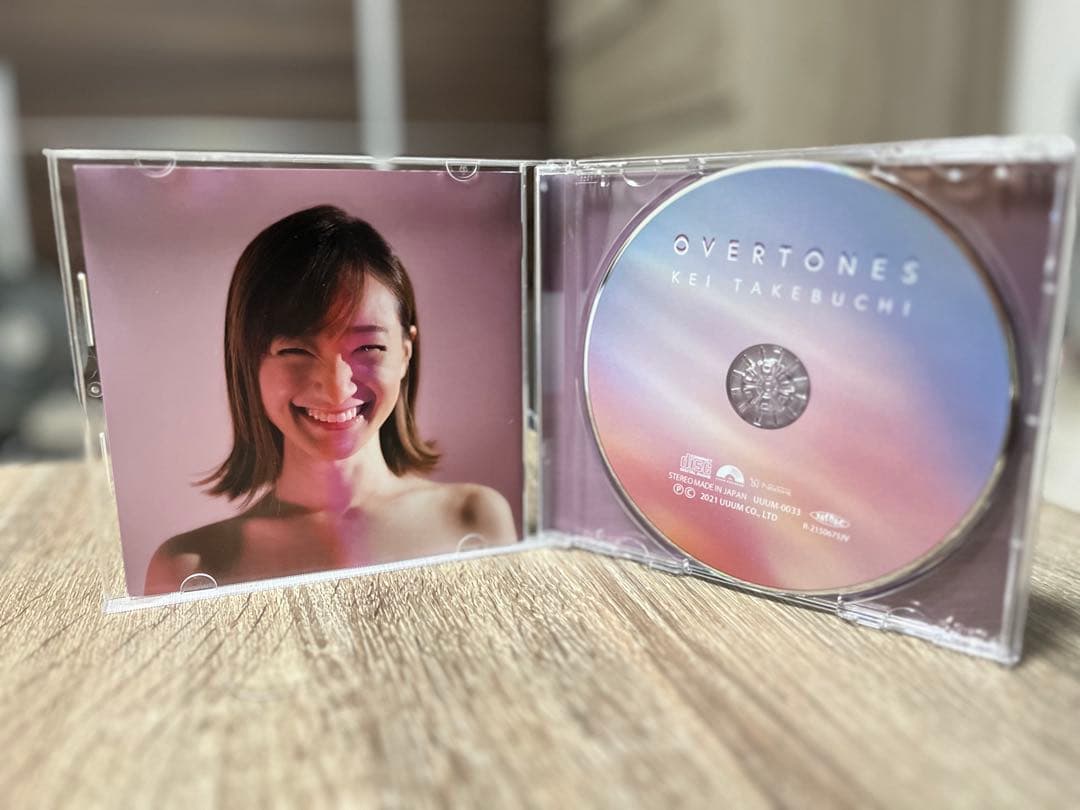OVERTONES 竹渕慶（サイン入り）