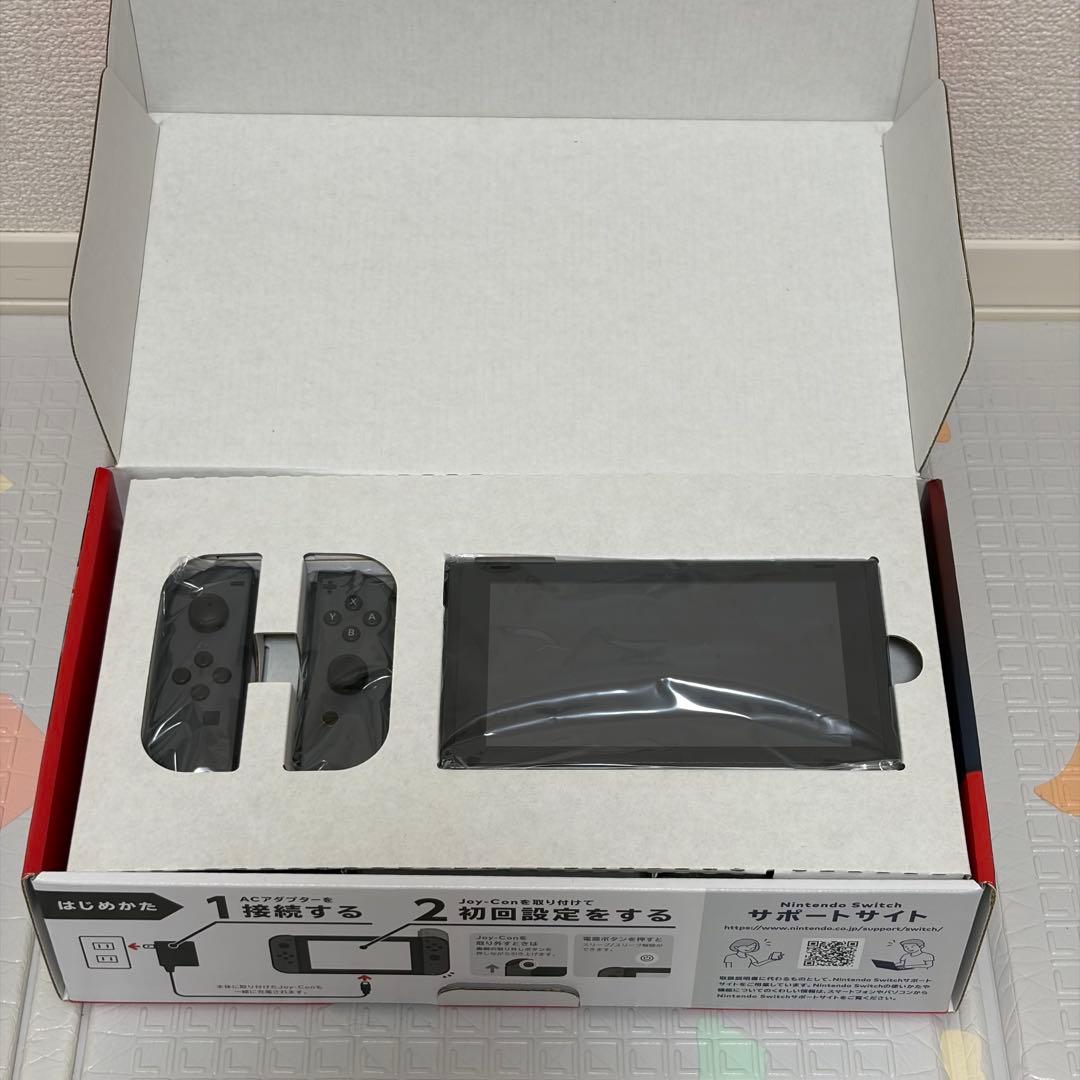【最終値下げ】Nintendo Switch グレー バッテリー強化版 ケース