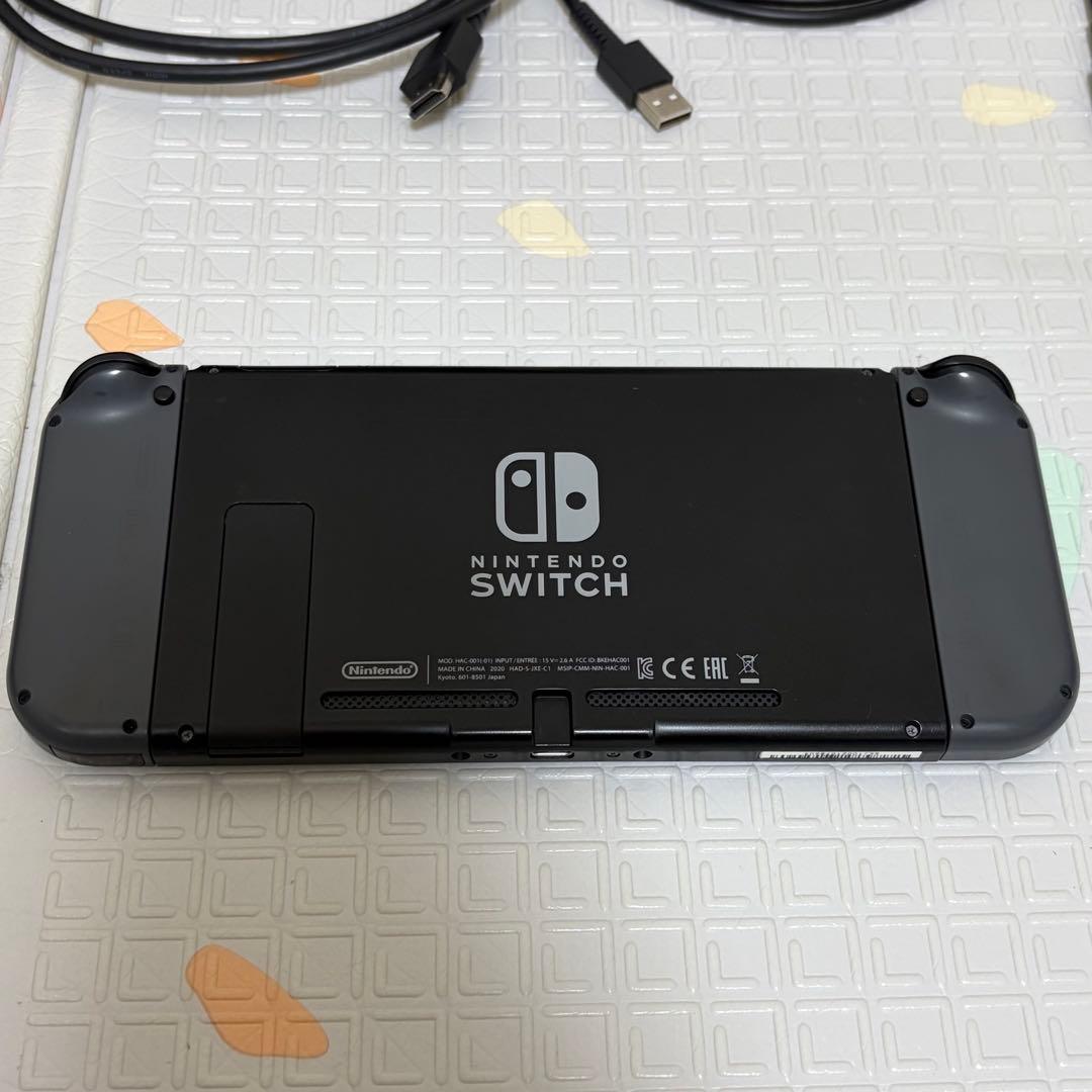 【最終値下げ】Nintendo Switch グレー バッテリー強化版 ケース