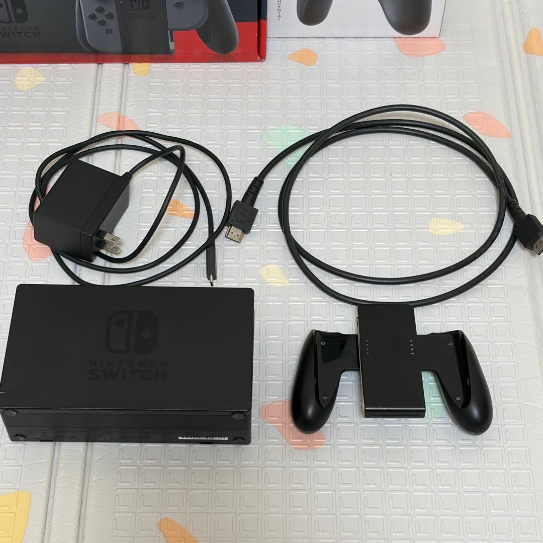 【最終値下げ】Nintendo Switch グレー バッテリー強化版 ケース