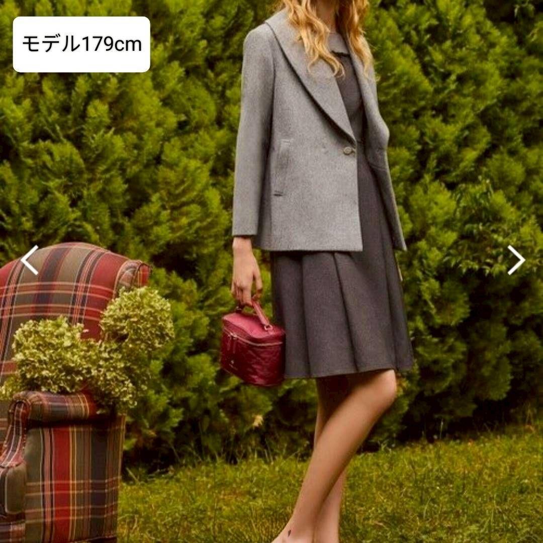 【2024 美品 定価4.6万】トッカ ワンピース 4 洗える リボン フレア