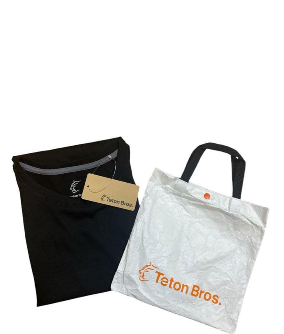 新品タグ付き Teton Bros. ブラック タンクトップ