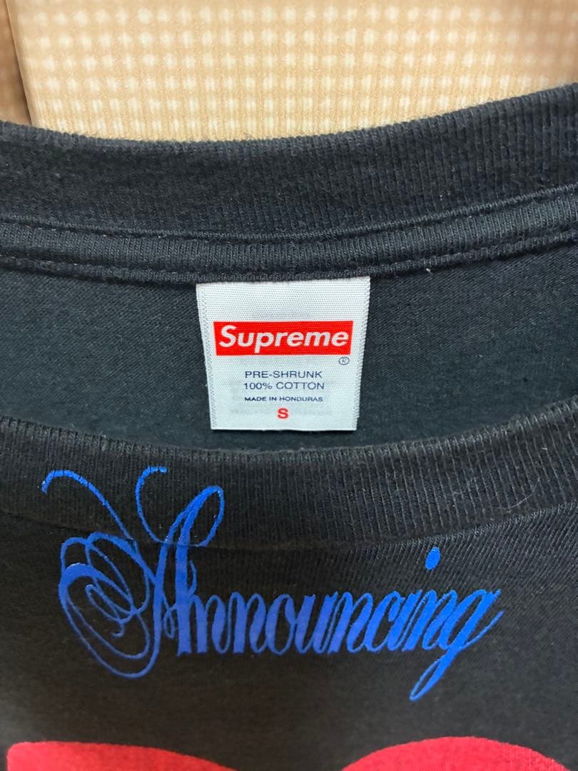 トップス Supreme Announcing Tee \"Black\"