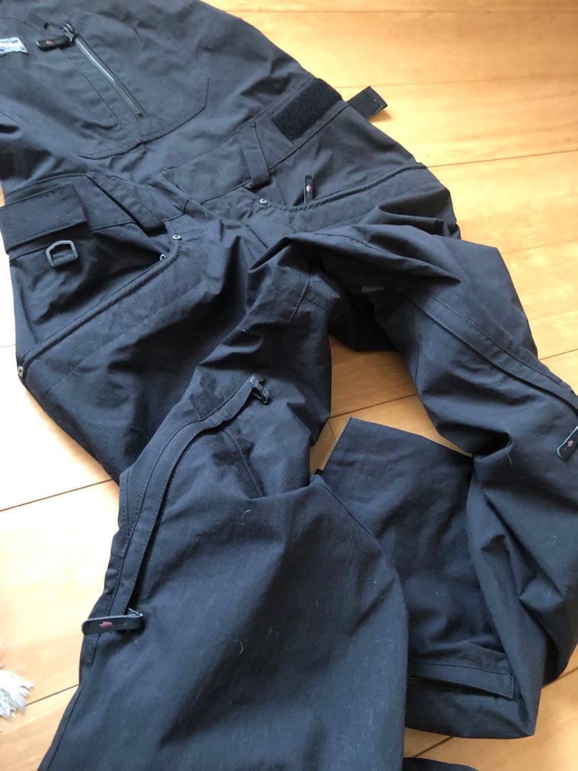 BlueBlood ビブパンツ ブラック　サイズXL バックカントリー