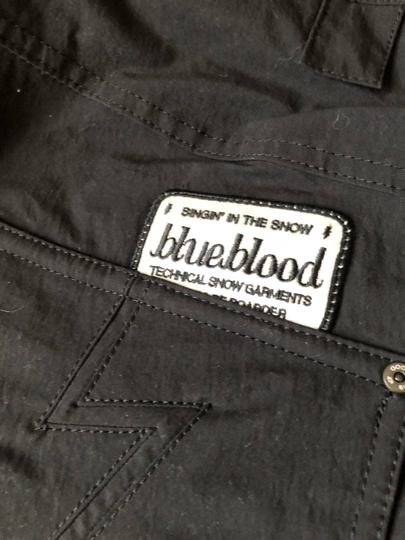 BlueBlood ビブパンツ ブラック　サイズXL バックカントリー