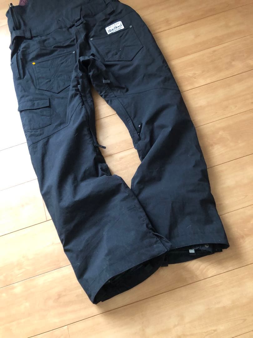 BlueBlood ビブパンツ ブラック　サイズXL バックカントリー