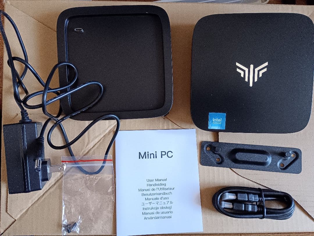 超ミニWindows11パソコン Mini PC NiPoGi AK1PLUS